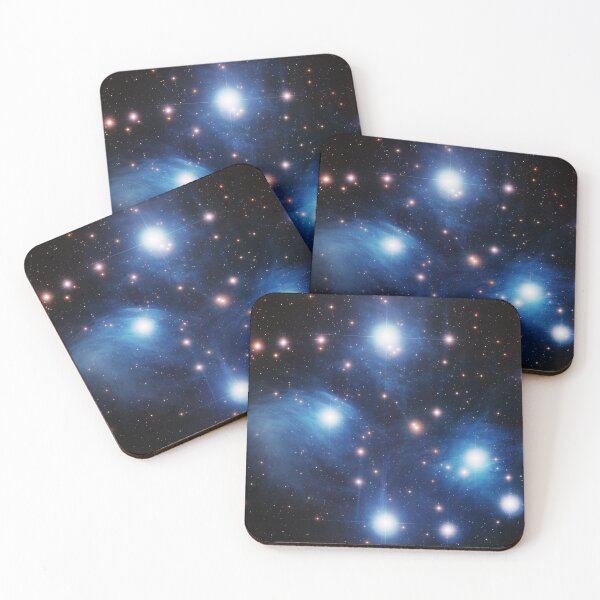 Item preview, Star cluster Pleiades (M45) in the constellation of Taurus designed and sold by Raureif.