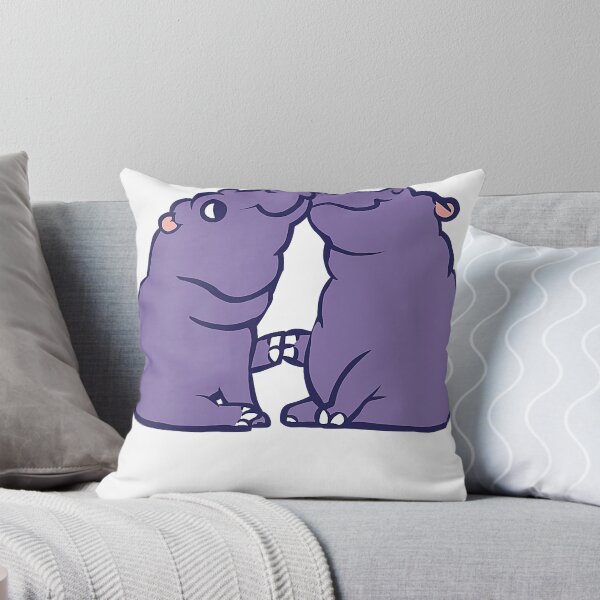 Item preview, Hippo Kisses Premium T-Shirt designed and sold by HeftyKeven.