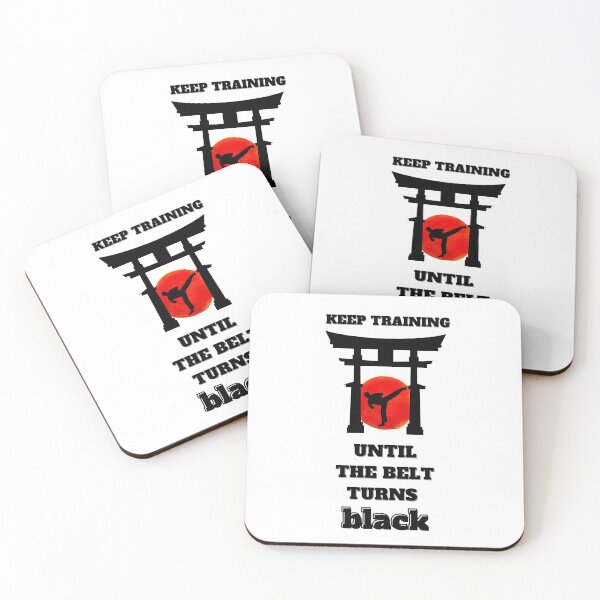 Item preview, Keep training until the belt turns black, keep training quote designed and sold by joliartmedia.