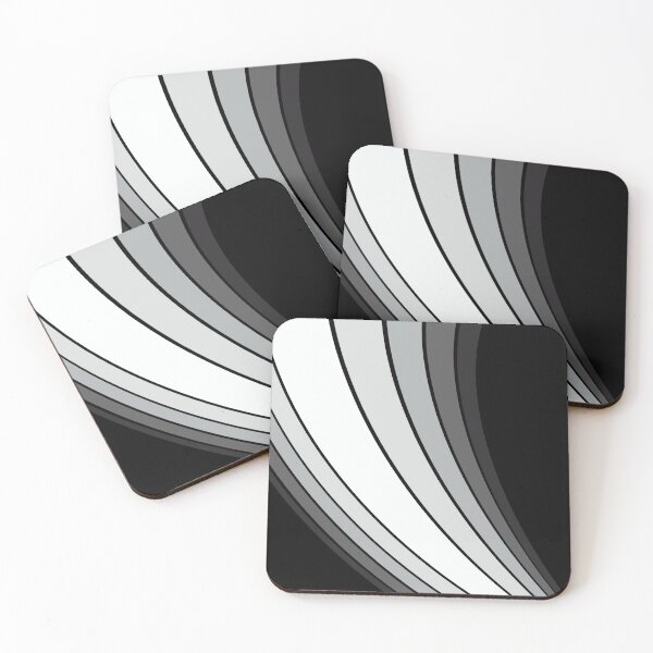 Item preview, Stripes abstract white Art designed and sold by Tshirtstory.