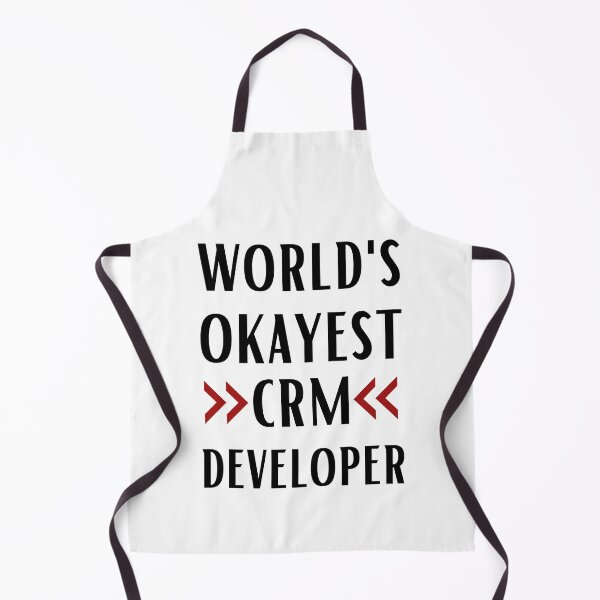 Item preview, World's Okayest CRM Developer designed and sold by Valuential.