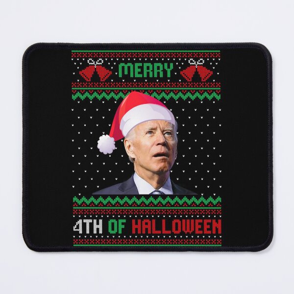 Item preview, Funny Joe Biden Merry 4th Of Halloween Ugly Christmas Sweater designed and sold by RosannaArt.
