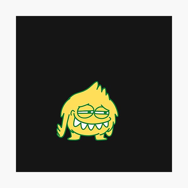 Item preview, Yellow big teeth Cartoon designed and sold by U designs.