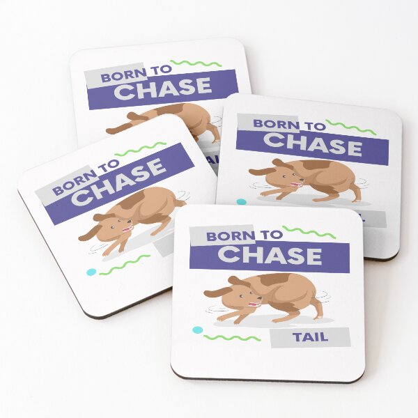 Item preview, Born To Chase Tail designed and sold by hintprint.