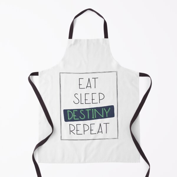 Item preview, Eat Sleep Destiny Repeat, Black Green Font, Great Gift Idea and Good Design designed and sold by singRsong.
