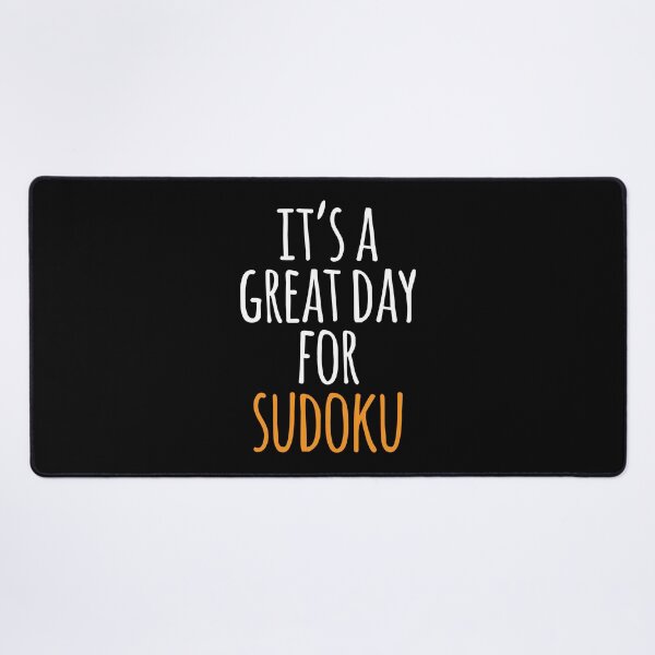 Item preview, It's a Great Day for Sudoku designed and sold by kindxinn.