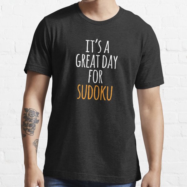 Item preview, It's a Great Day for Sudoku designed and sold by kindxinn.