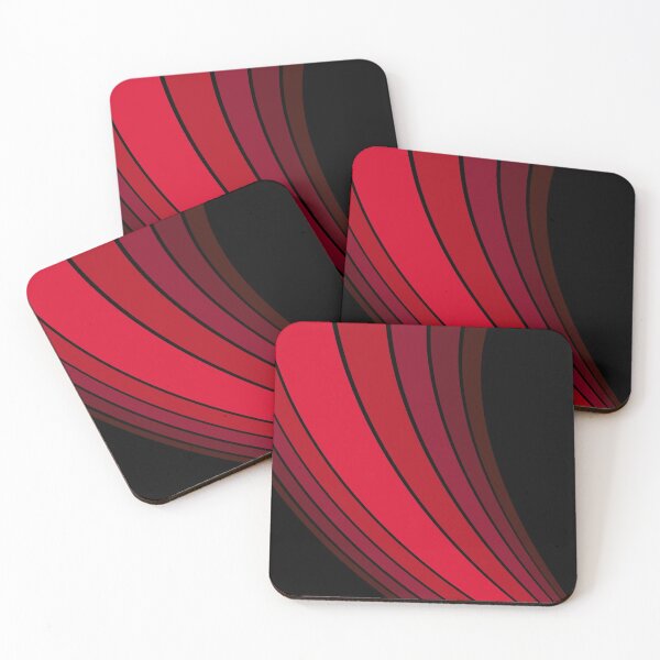 Item preview, Stripes abstract Red Art designed and sold by Tshirtstory.