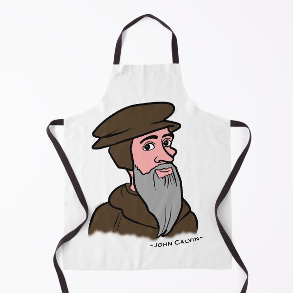 Item preview, John Calvin designed and sold by TheologyFirst.