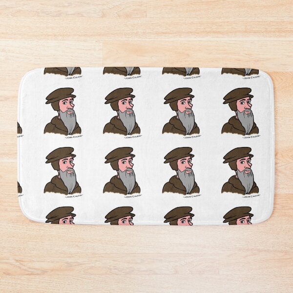 Item preview, John Calvin designed and sold by TheologyFirst.