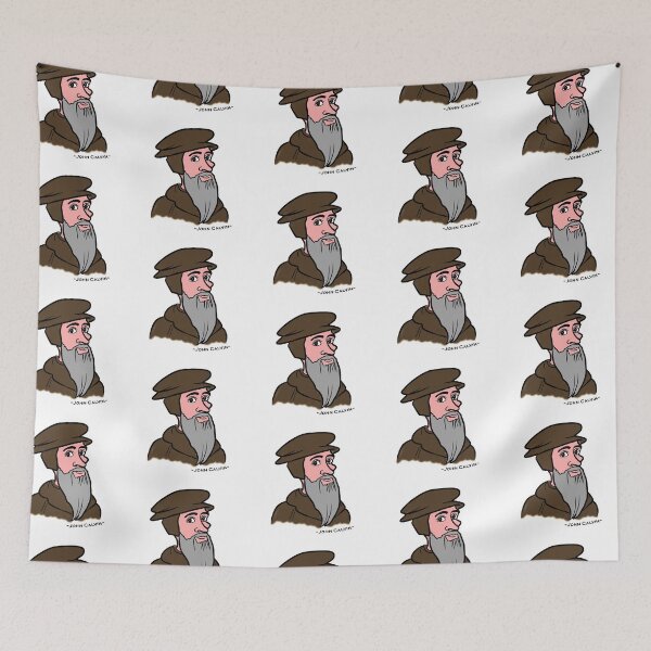 Item preview, John Calvin designed and sold by TheologyFirst.