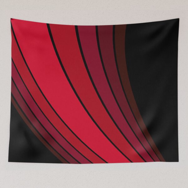 Item preview, Stripes abstract Red Art designed and sold by Tshirtstory.