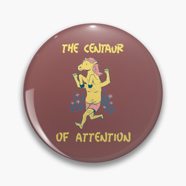 Item preview, The Centaur of Attention Funny Ancient Greece Mythology designed and sold by ClassicalGreece.