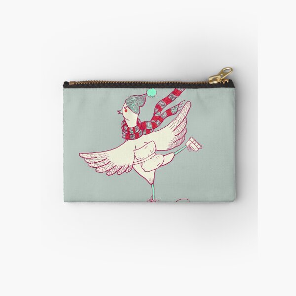 Item preview, Winter skating chicken designed and sold by nealina.