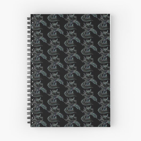 Item preview, Draco the Dragon in black neon designed and sold by Keywebco.