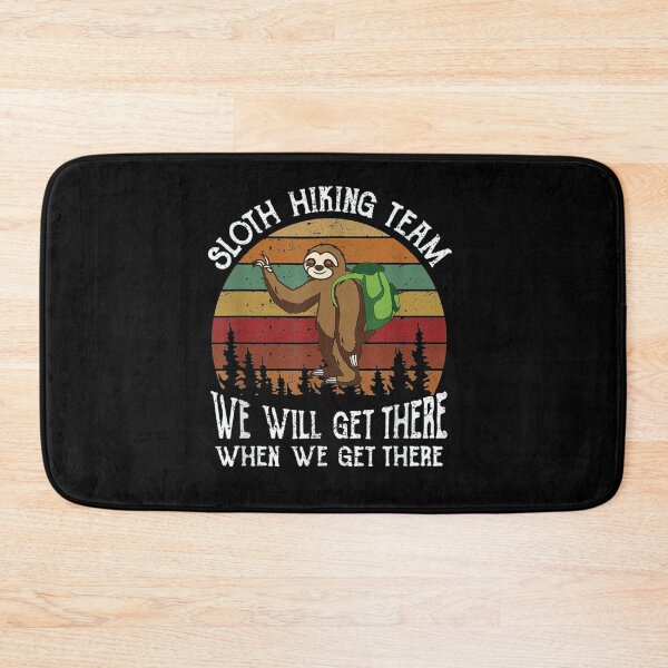 Item preview, Sloth Hiking Team funny hiking team gift for sloth lover designed and sold by wi trendshop.