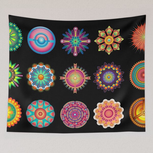 Item preview, Decorative mandala colorful pattern designed and sold by NoahDea.