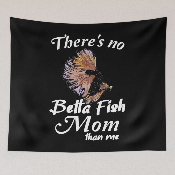 Item preview, theres no betta fish mom than me Colorful designed and sold by Unicorny-Design.
