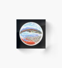 Landscape in a Ball Acrylic Block