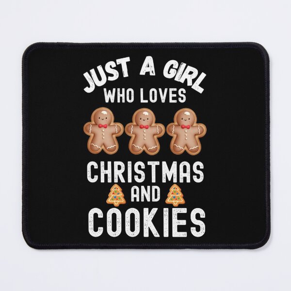 Item preview, Just A Girl Who Loves Christmas And Cookies, Gingerbread Cookies Sweater, Gift For Her, Xmas Holiday designed and sold by CustomTeaShirtt.