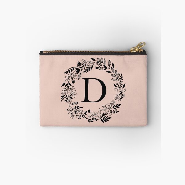Item preview, Letter D with Floral Wreath - Initial D - Monogram Art designed and sold by thelustrous.