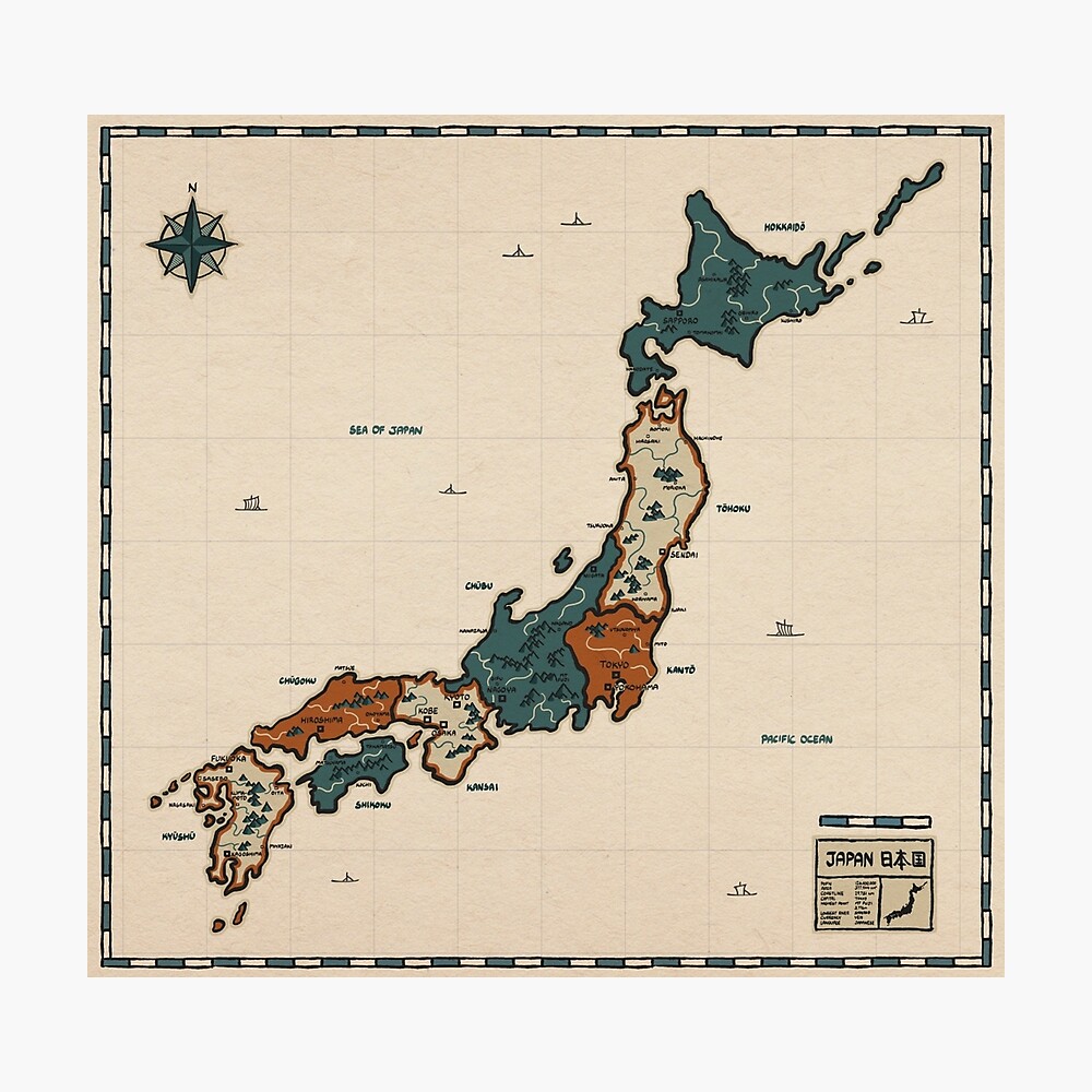 World Map On Aged Paper Texture Greeting Card by Sankai