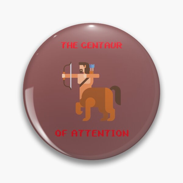 Item preview, Centaur of Attention Funny Pixel Ancient Greece Mythology designed and sold by ClassicalGreece.
