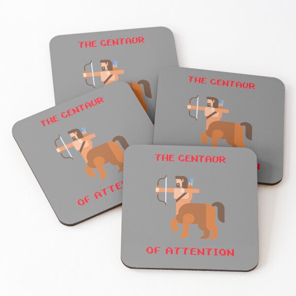 Item preview, Centaur of Attention Funny Pixel Ancient Greece Mythology designed and sold by ClassicalGreece.