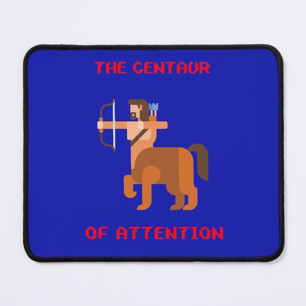 Item preview, Centaur of Attention Funny Pixel Ancient Greece Mythology designed and sold by ClassicalGreece.