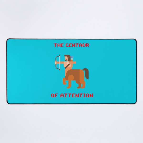 Item preview, Centaur of Attention Funny Pixel Ancient Greece Mythology designed and sold by ClassicalGreece.