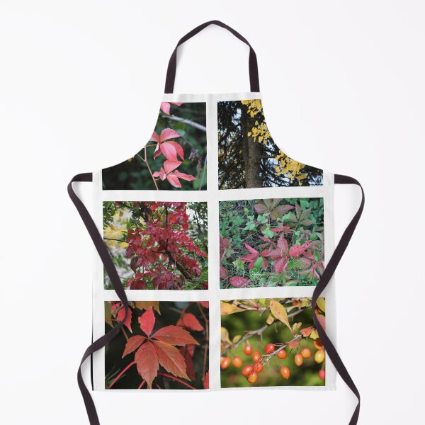 Item preview, Autumn Collage Yellow Burgundy Green Leaves designed and sold by JariHawk.