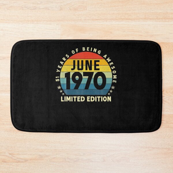Item preview,  Vintage June 1970 Retro 51 Year Old 51st Birthday Gift  designed and sold by KimberlyStacy93.