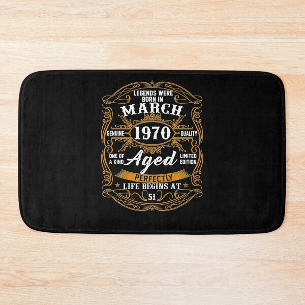Item preview,  Legends Were Born In March 1970 51st Birthday Gifts 51 Yrs  designed and sold by KimberlyStacy93.