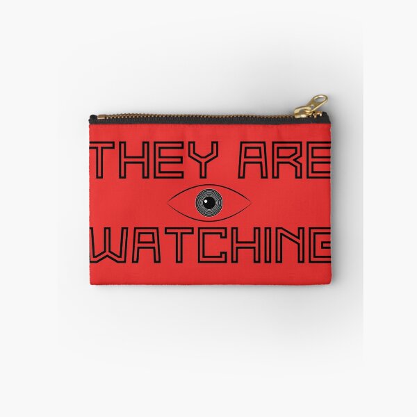 Item preview, They Are Watching Political Conspiracy Theory Eye Big Brother designed and sold by Sid3walkArt.