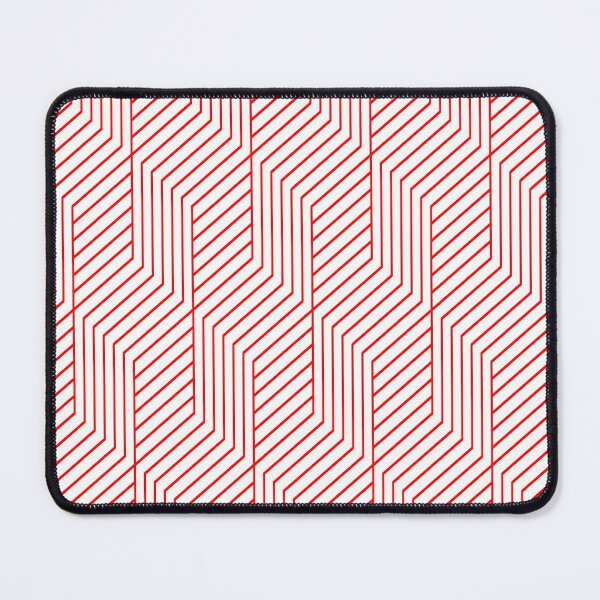 Item preview, Pattern design - red line abstract print - diagonal print designed and sold by hintprint.