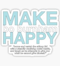 "Make Happy" Sticker