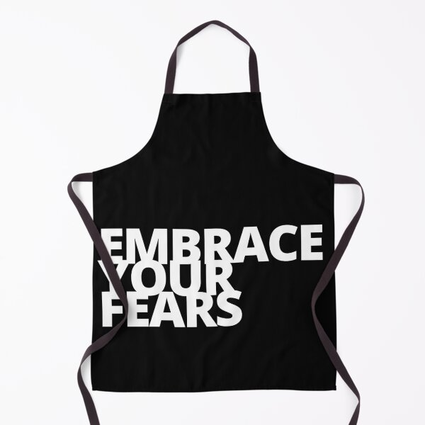 Item preview, Embrace your fears | positive motivational quote | motivational and inspirational quotes | Inspirational thoughts & words for work designed and sold by Apoorv Choudhary.