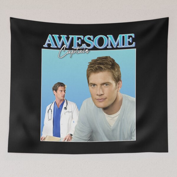 Item preview, Captain Awesome VintageRetro Design    designed and sold by CortexShirts.