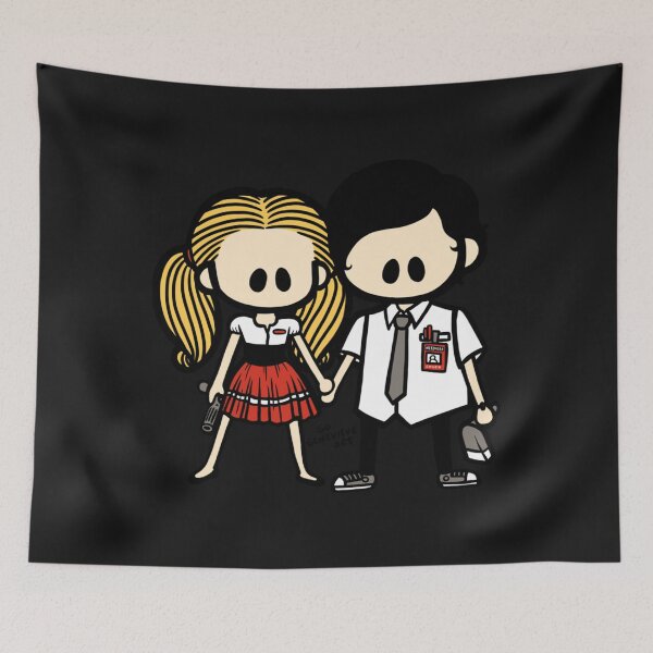 Item preview, Chuck and Sarah       designed and sold by CortexShirts.