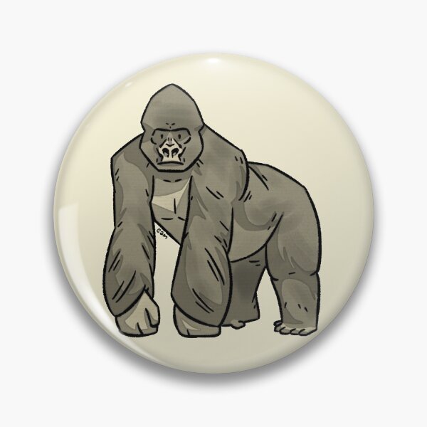 Item preview, Pen and Paper Gorilla Watercolor designed and sold by cam-chowder.