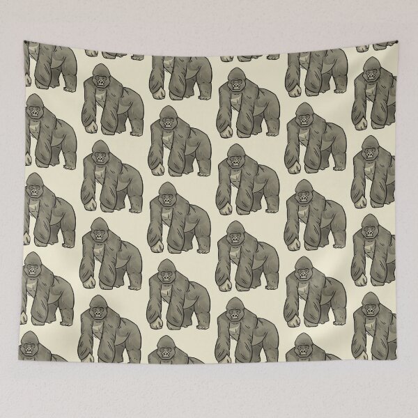 Item preview, Pen and Paper Gorilla Watercolor designed and sold by cam-chowder.