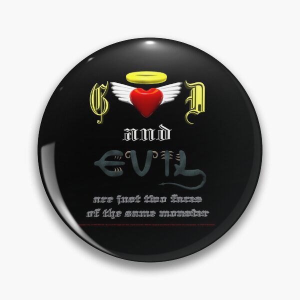 Item preview, 425. Good and Evil (Monster) designed and sold by ciullocorp.