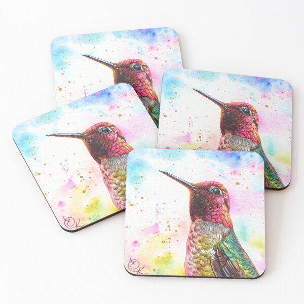 Item preview, "Anna's Hummingbird" designed and sold by Elena Kolotusha.