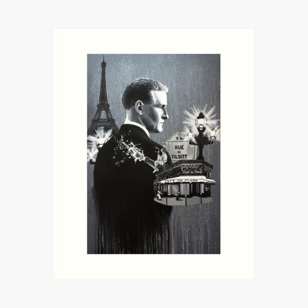 Item preview, Fitzgerald in Paris  designed and sold by Black Abbey Studios - The Art of Elizabeth Eleanor Davis.