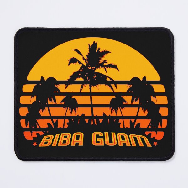 Item preview, Guam Apparel Retro Sunset Palm Chamorro Guahan 671 Guamanian Design designed and sold by PortageBay.