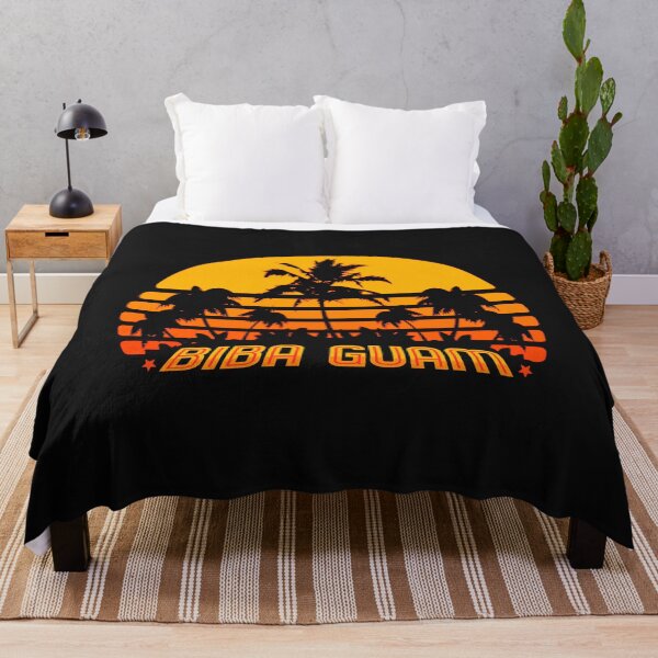 Item preview, Guam Apparel Retro Sunset Palm Chamorro Guahan 671 Guamanian Design designed and sold by PortageBay.