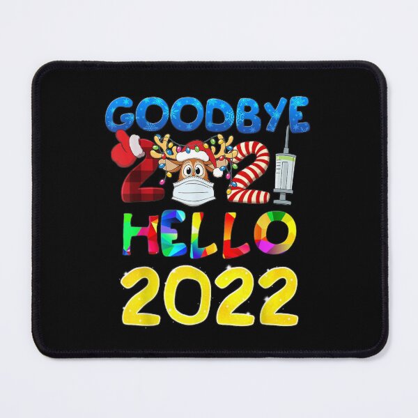 Item preview, Goodbye 2021 Hello 2022 funny christmas Happy New Year gift for nurse student designed and sold by wi trendshop.