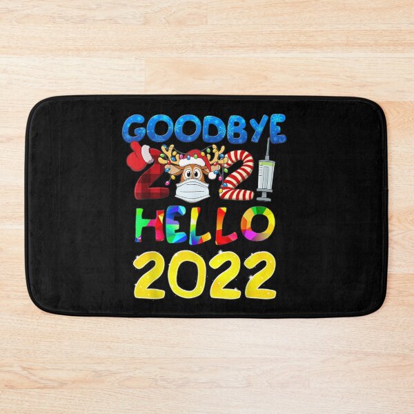 Item preview, Goodbye 2021 Hello 2022 funny christmas Happy New Year gift for nurse student designed and sold by wi trendshop.