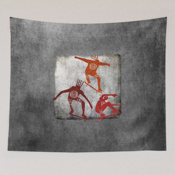 Item preview, Skateboard Petroglyph designed and sold by Janet Carlson.