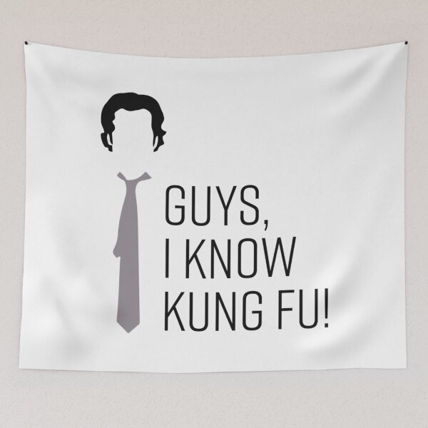 Item preview, I Know Kung Fu! -Chuck   designed and sold by CortexShirts.